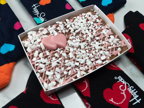 Valentijn Sweetbox + Happy Socks